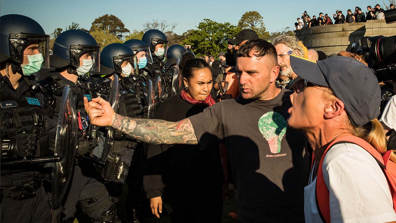 VIC Police Say Some Officers Who Took Part In The Melb Protest Operation Are Close Contacts