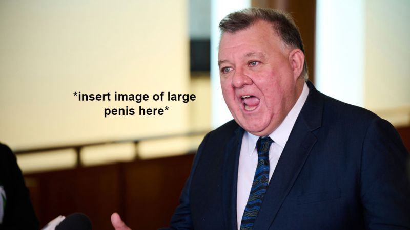 There’s A Crowdfunding Campaign To Send Craig Kelly A Bag Of 1000 Dicks Because He’s A… Well