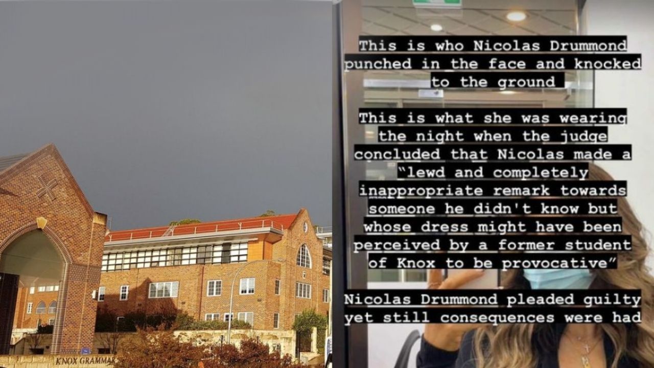 Ex Knox Grammar Student Nicholas Drummond Issues Apology For Punching A Woman In The Face