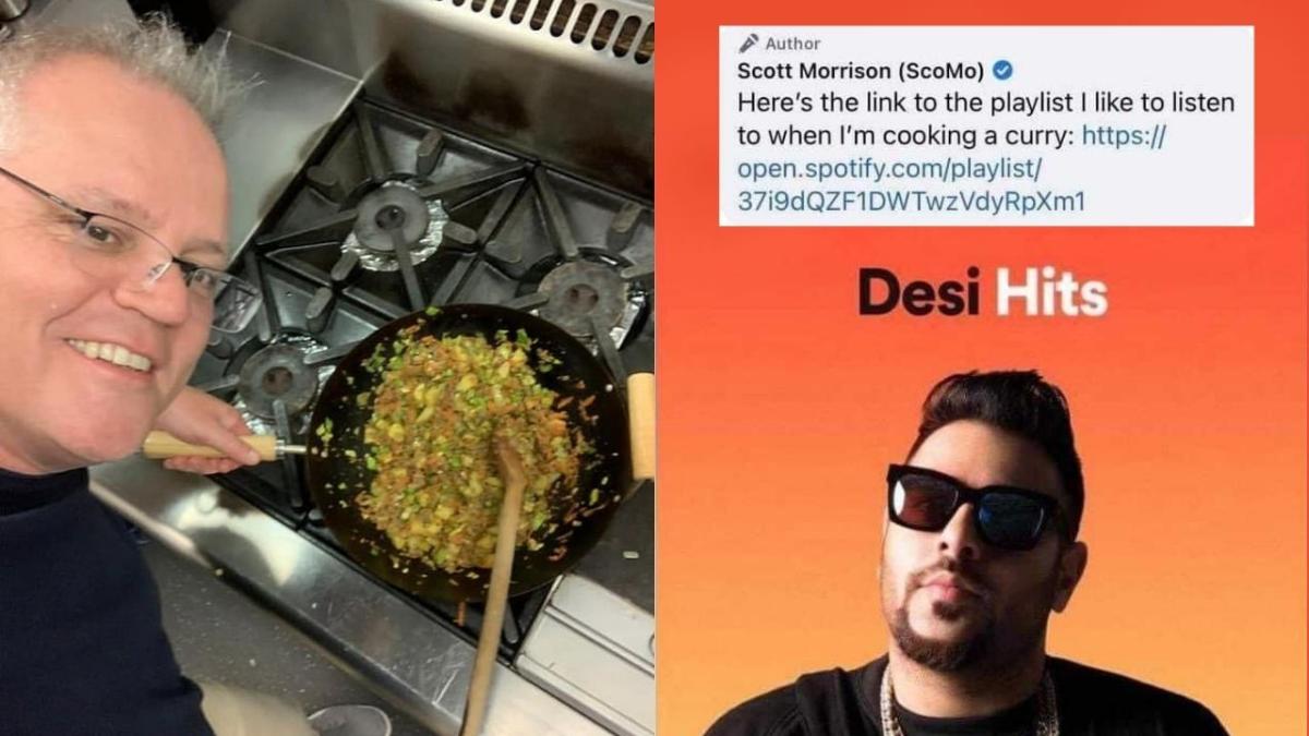 Scott Morries loves desi curries and music but not desi refugees.