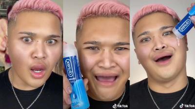 TikTokers Are Using Lube As A Primer & The Results Are, Regrettably, Golden Hour Glow-Worthy