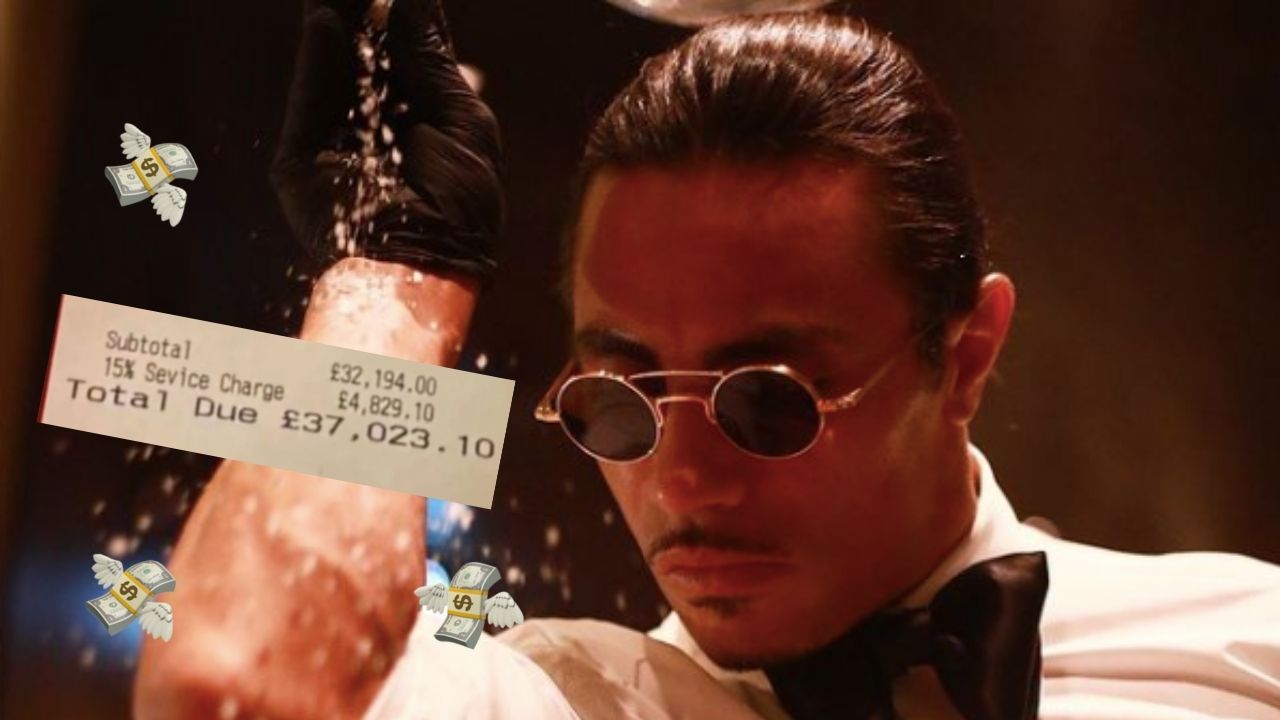 Someone Spent Nearly $60k At Salt Bae’s Steakhouse, Meanwhile I Had Toast For Dinner