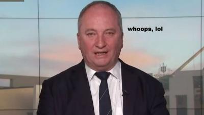 Barnaby Joyce’s Excuse For The Nats Not Agreeing To Net Zero Emissions By 2050 Is Piss Weak