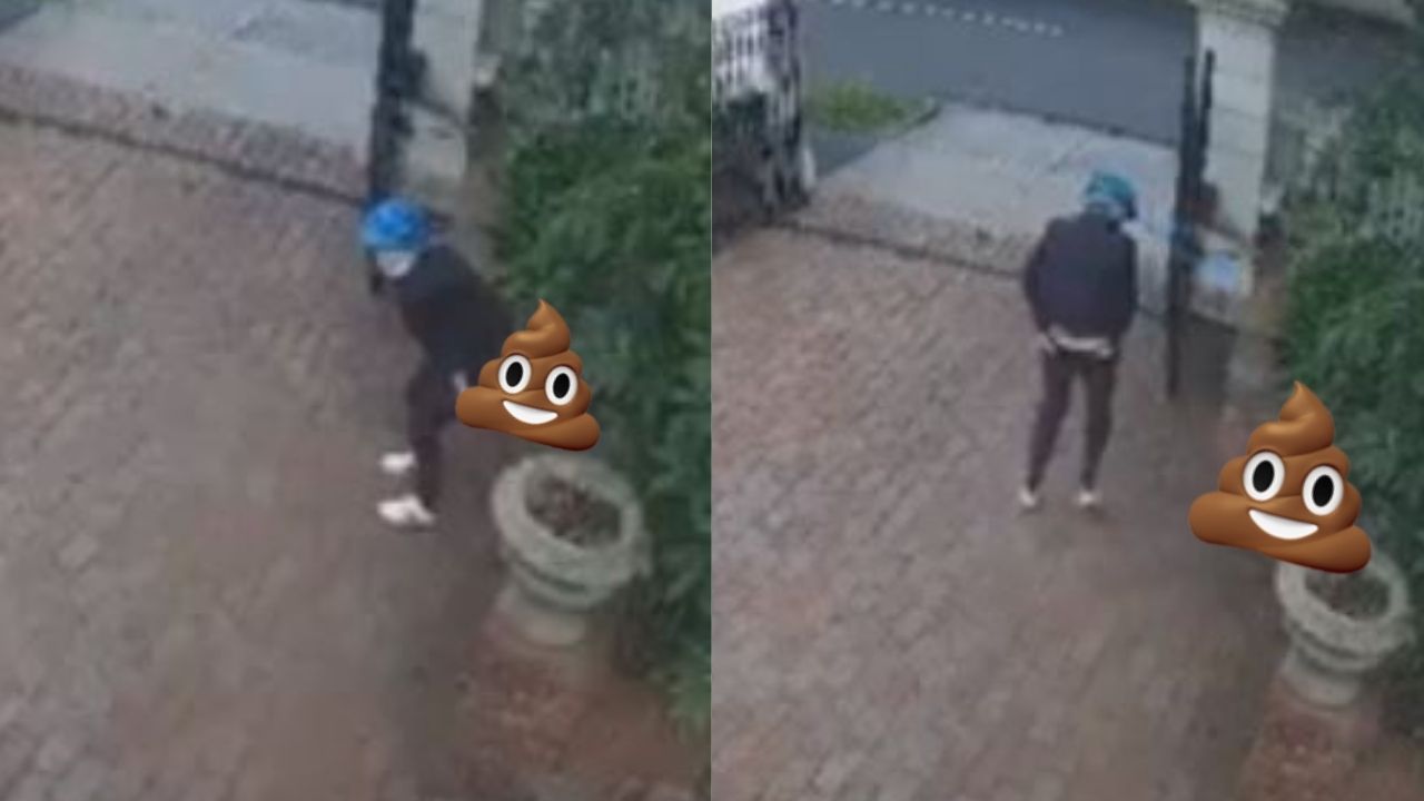 Lock Yr Gates Brighton, A New Poo Jogger Has Been Caught Decorating Driveways And Dashing Off