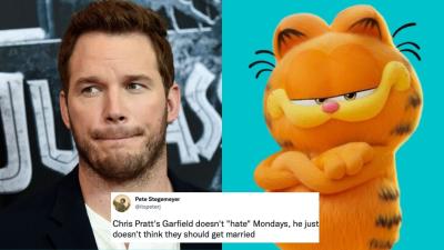 Chris Pratt Is Getting Absolutely Dragged For Playing Garfield In Yet *Another* Animated Movie