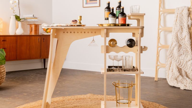 Cop A Gander At This Flat-Pack Cocktail Bar That Goes From Box To Hoon In Under 10 Mins