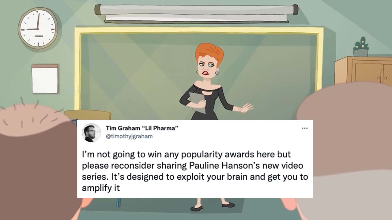 No, Pauline Hanson's Cartoon Isn't Political Comedy