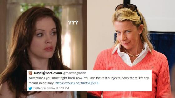 Rose McGowan Has Sided With Flapping Bin Lid Katie Hopkins In Criticising The Aus Lockdowns