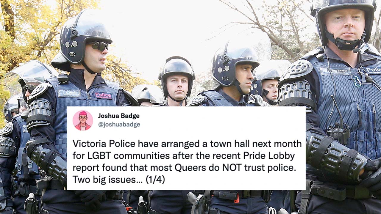 VIC Police Is Running A ‘Public’ Town Hall For LGBTQIA+ Folks That’s Oddly Tricky To Get To