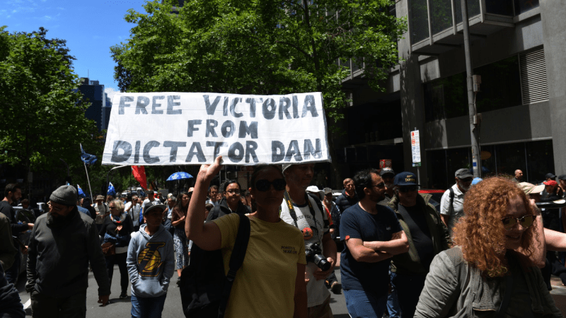 Victoria’s Anti-Vax Protests Have Been Officially Linked To Almost 40 Cases Of COVID-19