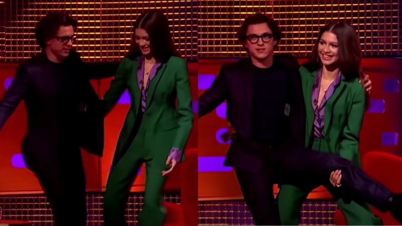 Pls Enjoy This Adorable Vid Of Tom Holland And Zendaya Joking About Their Height Difference