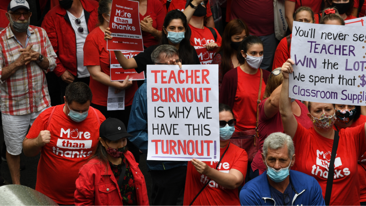 NSW teachers and transport strike