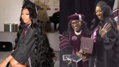 Megan Thee Stallion, Who Has Been Slaying The Music Scene, Just Hot Girl Graduated From Uni