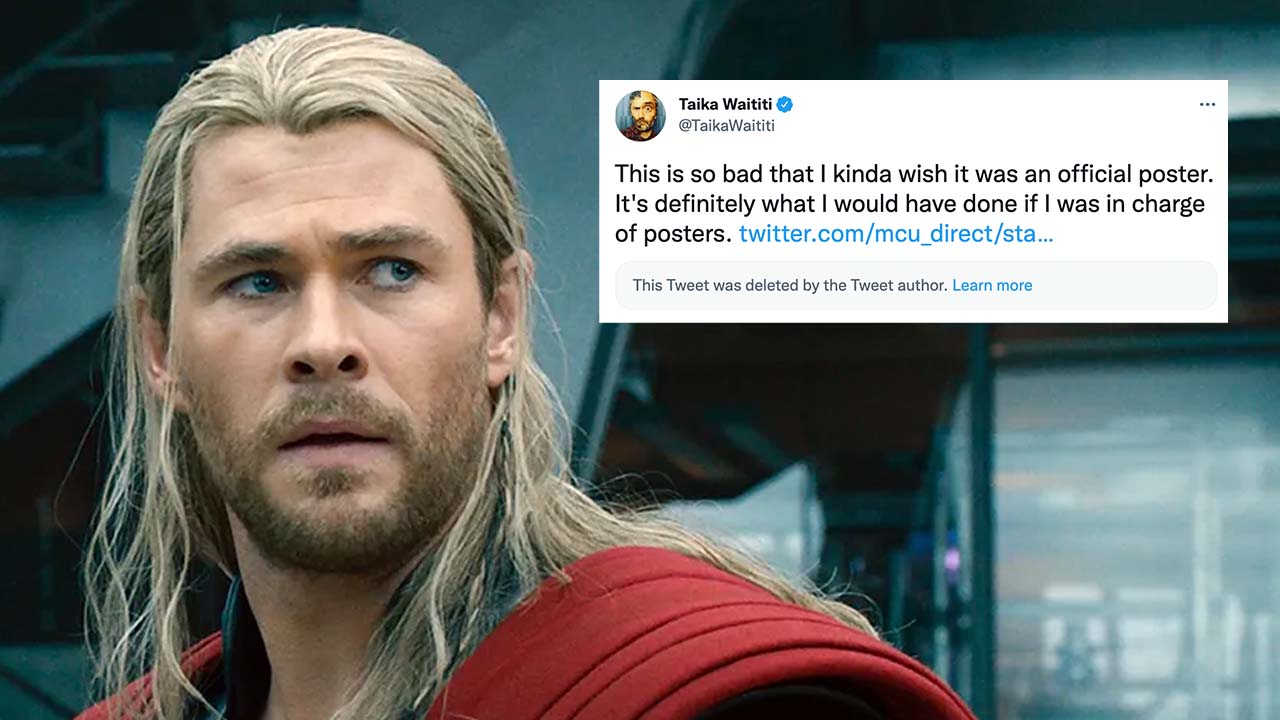 Taika Waititi Just Debunked That Very Clearly Fake Thor 4 Poster That’s All Over The Internet