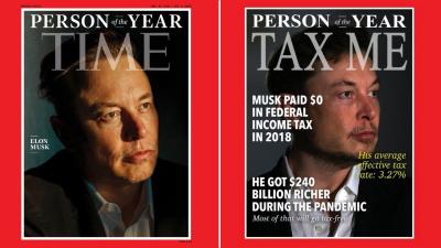 TIME Named Elon Musk As 2021’s ‘Person Of The Year’ As If Vaccine Scientists Don’t Exist