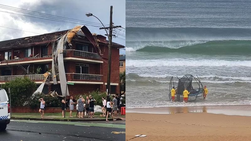 One Dead, Dozens Of Homes Damaged As Hectic Storm Tears Through Sydney’s Northern Beaches