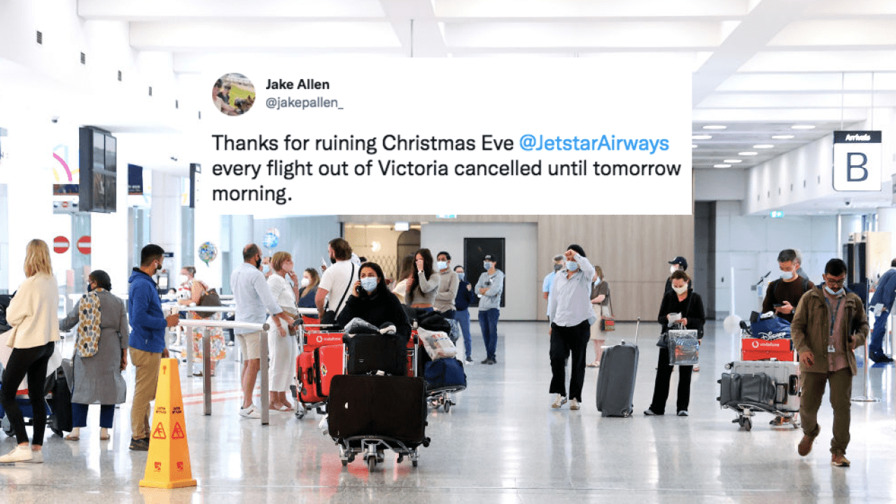 Airports Are In Absolute Chaos RN As Airlines Have Canned Christmas Flights At The 11th Hour
