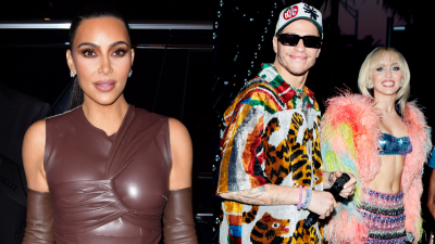 It Looks Like Kim K Unfollowed Miley Cyrus’s Insta After *That* NYE Special With Pete Davidson