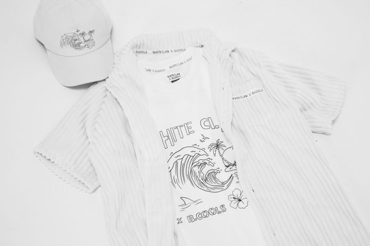 Fizz Up Your Summer Wardrobe With Some Sick Merch From The White Claw x Barney Cools Collab