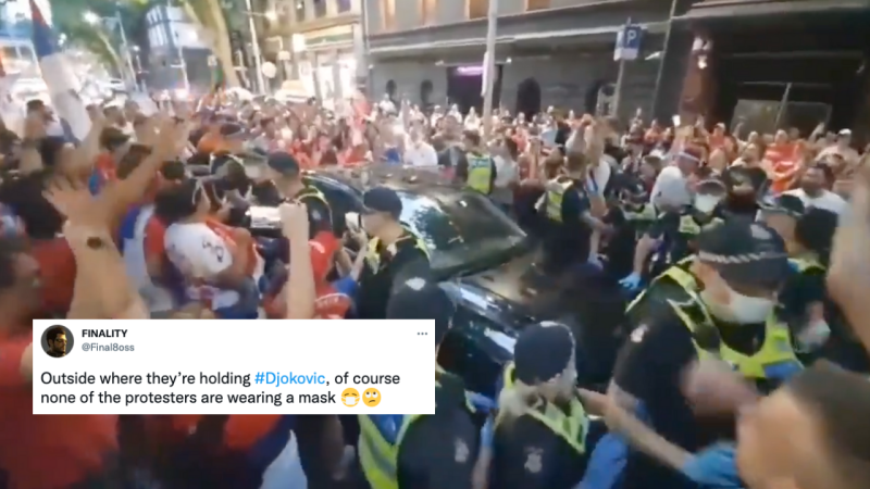 Rioters Chanted “Free Novak” While Blocking What They Thought Was His Car And Hello, Irony?