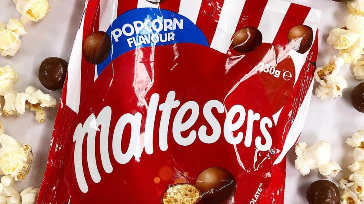 popcorn maltesers new flavour australia woolworths