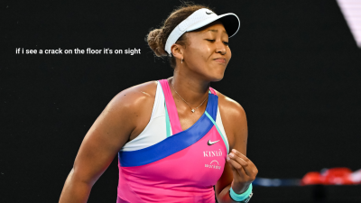 Naomi Osaka Paused A Serve At The Aus Open Bc Of Her Superstition About The Melbourne Logo