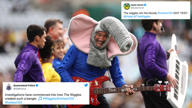 TOOT TOOT: Here’s Your Fruit Salad Of All The Best Reactions To The Wiggles’ Hottest 100 Win