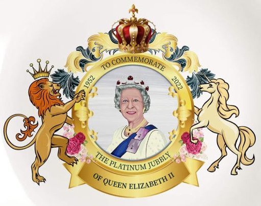 platinum jubbly plate queen elizabeth II blooper
