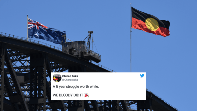 The Aboriginal Flag Will Fly Permanently On Syd Harbour Bridge After Kamilaroi Woman’s Campaign