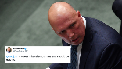 Dutton Says He Didn’t Call PM A ‘Complete Psycho’ In Leaked Text & Honestly MAFS Has Less Drama