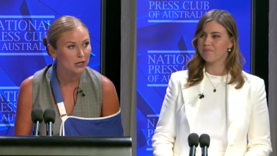 Here Are Brittany Higgins & Grace Tame’s Powerfully Damning Press Club Speeches In Full