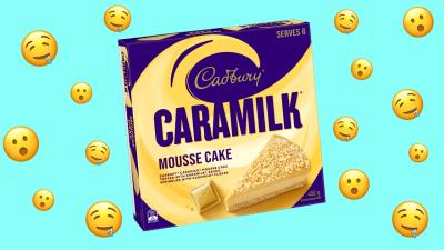 Treatie Sweeties Cadbury & Sara Lee Have Teamed Up To Unleash An Unholy Caramilk Mousse Cake