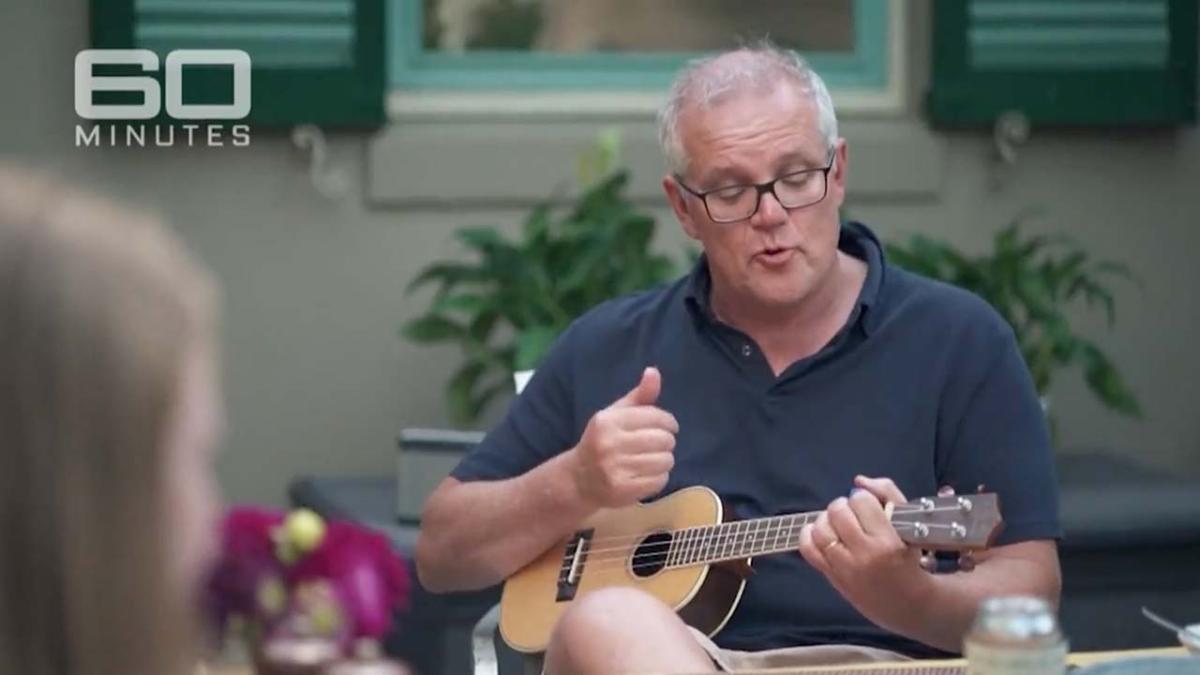 scott morrison ukulele 60 minutes