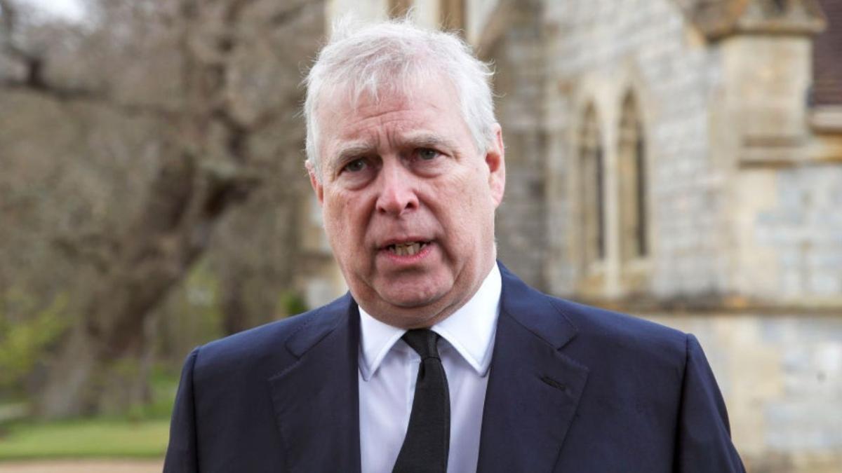 Prince Andrew, who has just reached a settlement with Virginia Guiffre.