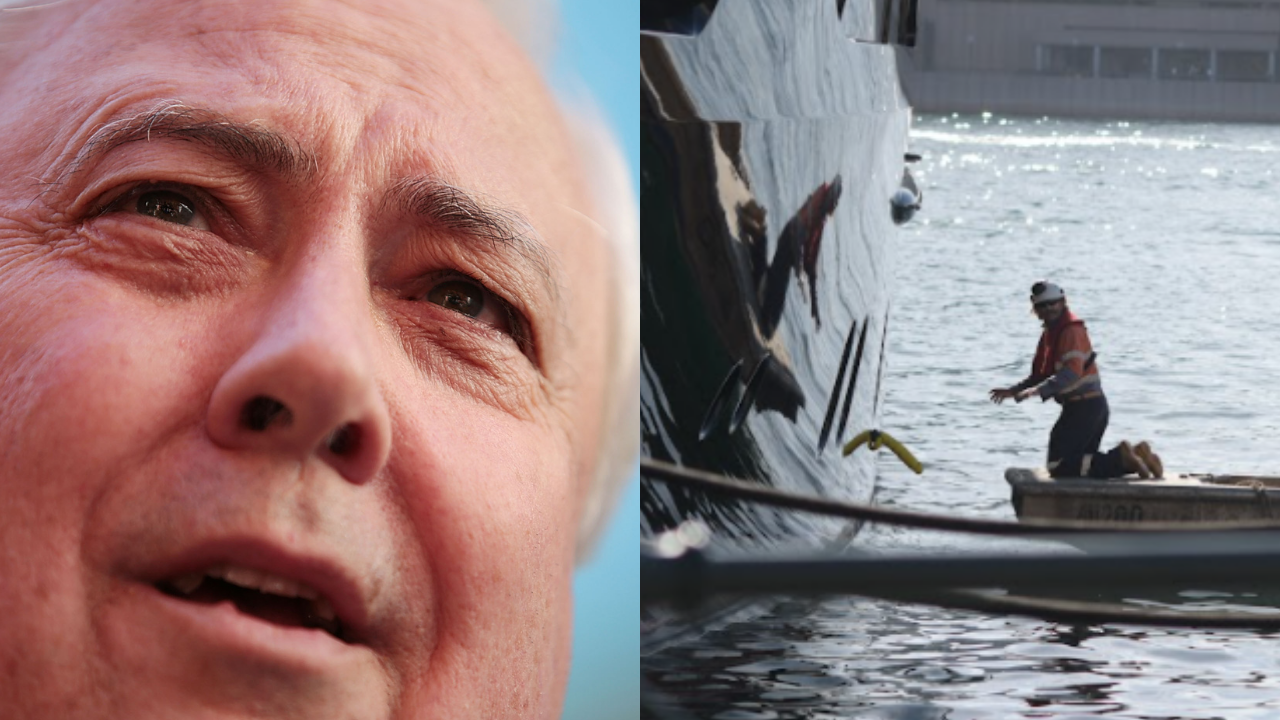 Activists Stuck A Giant Yellow Dildo On Clive Palmer's Superyacht