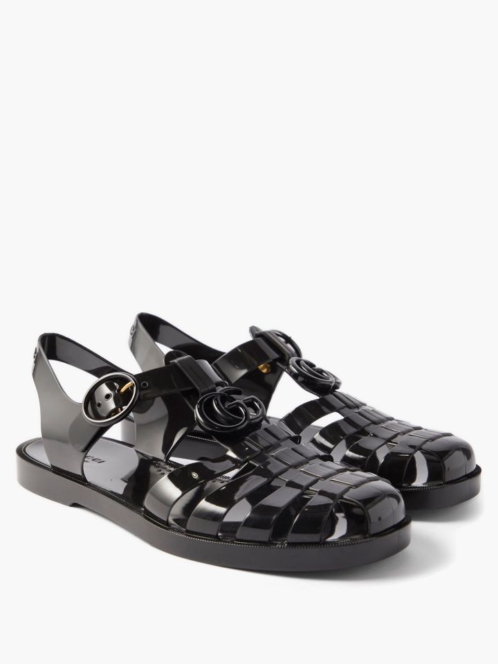 Gucci Has Bougified Those Jelly Sandals We Wore As Grotty Kids
