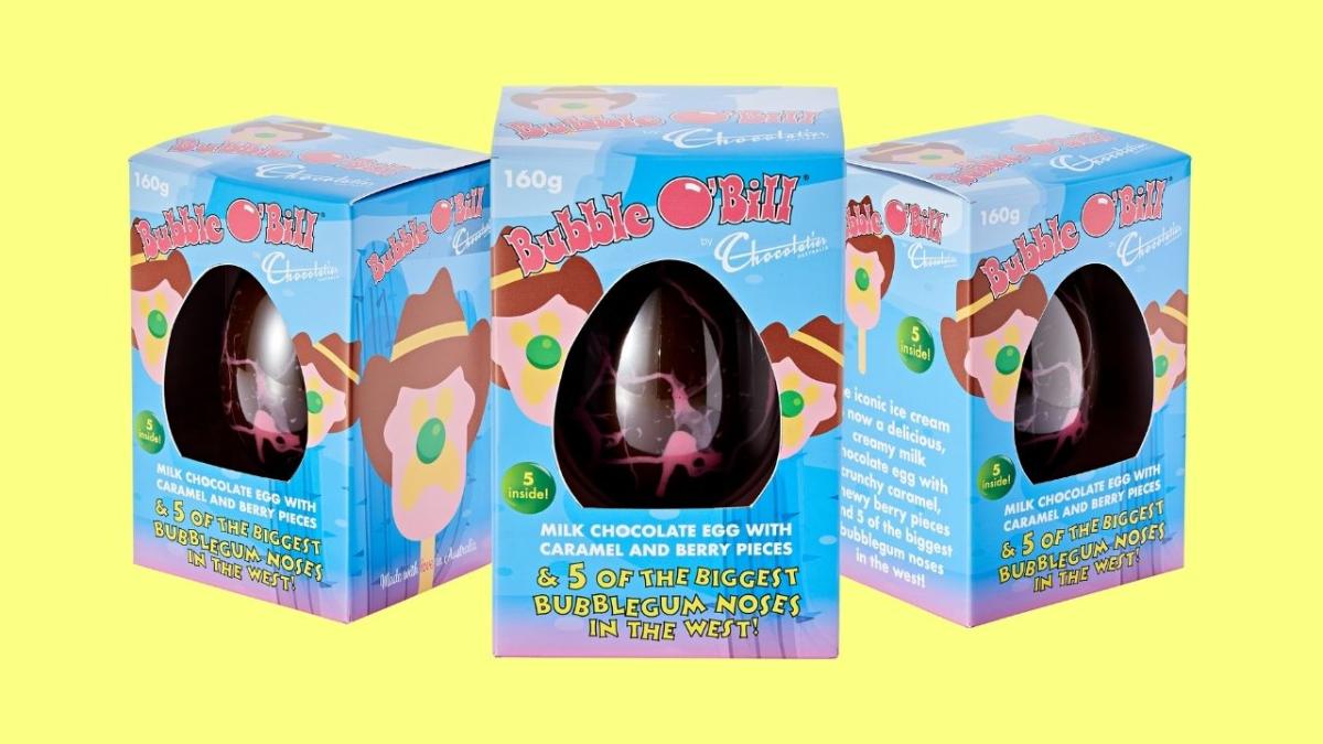 bubble o'bill easter egg woolworths