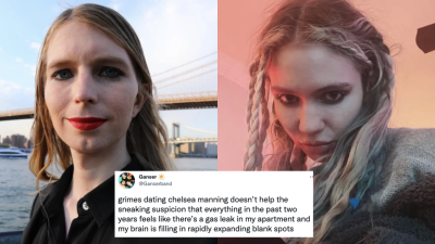 Grimes Is Apparently Dating Whistleblower Chelsea Manning So Cross That One Off Yr 2022 Bingo