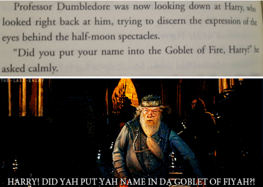 Dumbledore Goblet of Fire