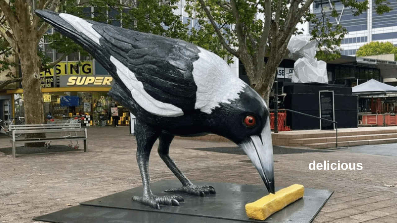 Canberra Just Erected A Massive Fk-Off Magpie To Celebrate The Animal Who Populates It Most
