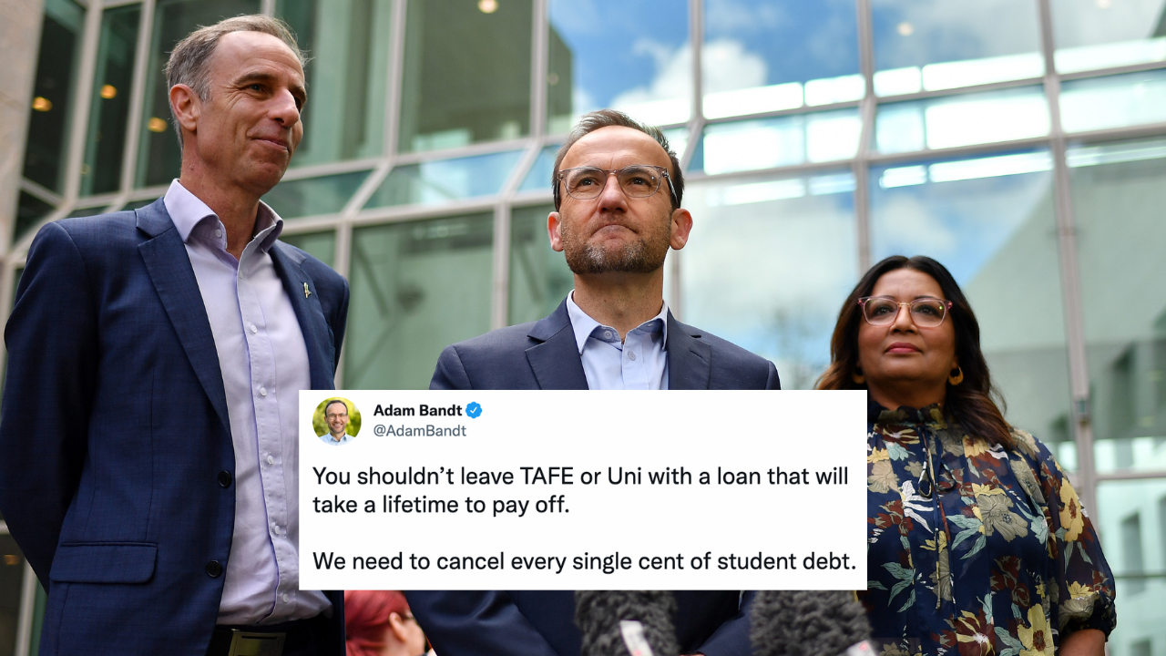 In A Fkn Huge Move For Young People, The Greens Says It’ll Scrap All Outstanding Student Debt