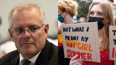 Climate Strikers Protested Outside Kirribilli House & The PM’s Response Was Patronising AF