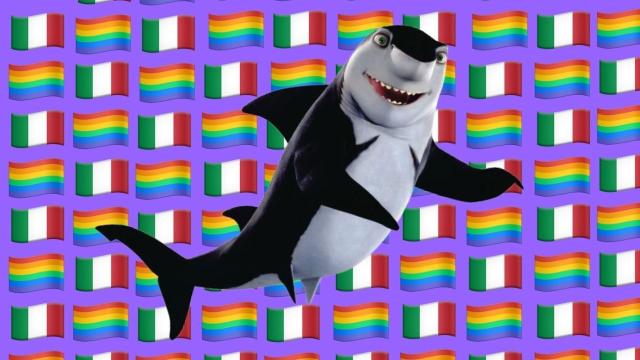 shark tale lenny gay