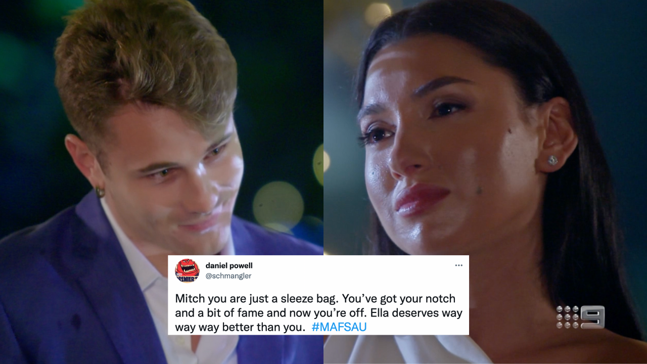 MAFS Fans Are Sharpening Their Blades After Major Fuckboi Mitch Shattered Ella’s Heart