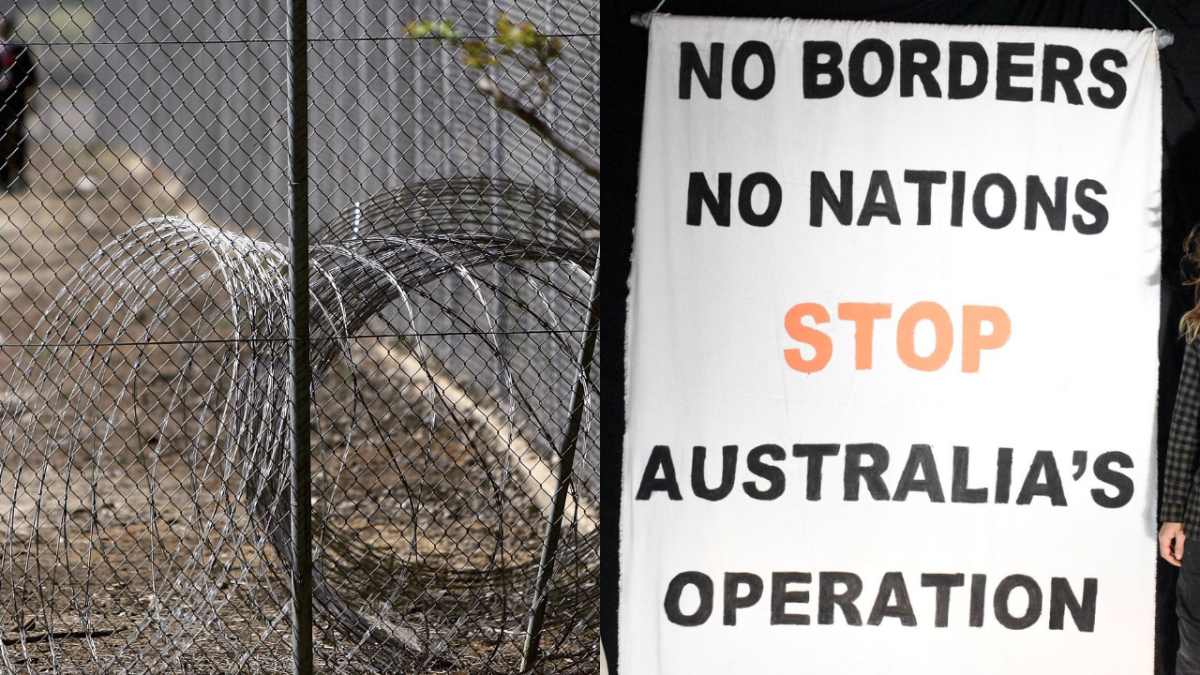 blockade australia climate refugee activist