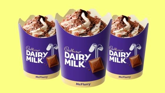 macca's cadbury mcflurry dairy milk limited edition
