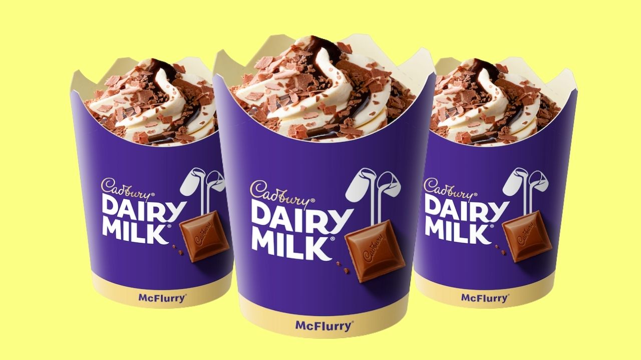 Don Your Best Dacks ’Cos Macca’s Has Gussied Up A Dessert Classic With This Cadbury McFlurry