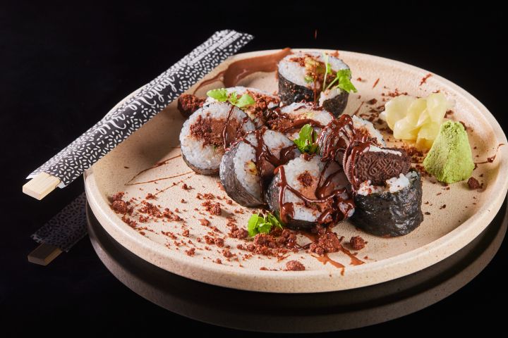 chocolate sushi april fool's day