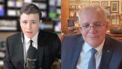 Instead Of Doing His Job, Scott Morrison Has Decided To Get Roasted In An Intv With A 14 Y.O.