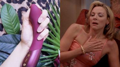 This Squidgy-Tipped Vibrator Has A Fleshy Appeal So You Can Get It Done W/O Catching Feelings